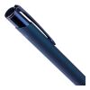 Recycled aluminium rubberized ballpen Anisa blue | No Branding