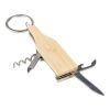 Bamboo multitool keychain Inaya brown | No Branding