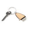 Zinc alloy keychain Aria brown | No Branding
