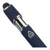 Recycled aluminium ballpen Primo blue