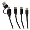 Charging cable Hexa | 6-in-1 red