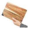 Cutting board Heinz | Recycled acacia | With knife sharpener brown