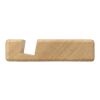 Phone holder Nyla | Recycled wood brown