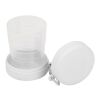 PET drinking cup Dolly white