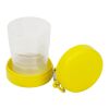 PET drinking cup Dolly yellow