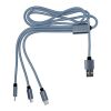 Nylon charging cable Felix red