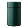 Stainless steel double walled lunch pot Niko black