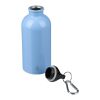 Recycled stainless steel single walled bottle (400 ml) Sable silver