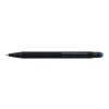 Recycled aluminium rubberized ballpen Formentera white