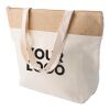 Cotton jute cooler bag Randy khaki