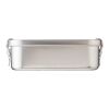 Stainless steel lunch box Kasen silver