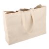 Oeko-Tex cotton (220 gsm) shopping bag Imogen khaki