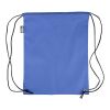 rPET polyester (210D) drawstring backpack Calix cobalt blue