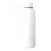 Recycled stainless steel double-walled drinking bottle (500 ml) Sena white