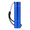 Recycled aluminium COB flashlight Sami silver
