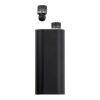 Aluminium 2-in-1 power bank Letitia black | No Branding | not available | not available