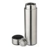 Stainless steel thermos bottle (450 ml) with LED display Fatima black | No Branding | not available | not available