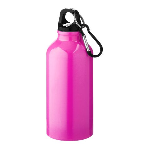 Oregon 400 ml sport bottle with carabiner Neon pink | No Branding | not available | not available