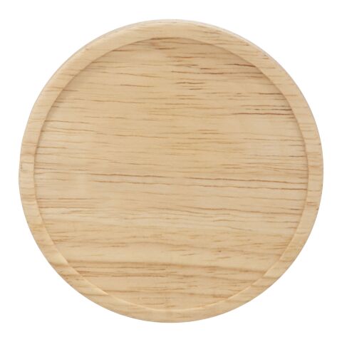 Hearth 400 ml ceramic mug with wooden coaster Standard | Solid black-Blue | No Branding | not available | not available