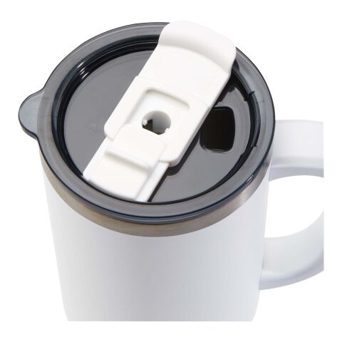 Sydney 1200 ml double wall RCS certified copper vacuum insulated mug with straw Standard | white | Not applicable | No Branding | not available | not available