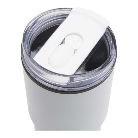 Westin 540 ml RCS recycled double wall insulated tumbler with straw White