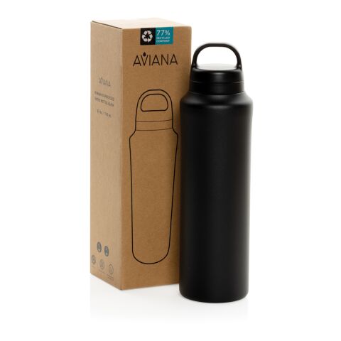Aviana™ Rowan RCS Recycled Water Bottle 740 ML black | No Branding | not available | not available