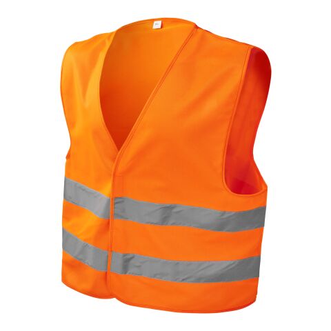 Watch-out XL safety vest in pouch for professional use Standard | Neon orange | not available | No Branding | not available | not available | not available