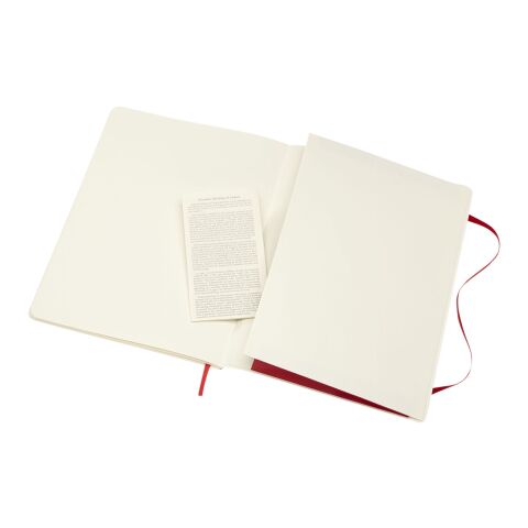 Classic XL soft cover notebook - plain Standard | Scarlet red | No Branding | not available | not available