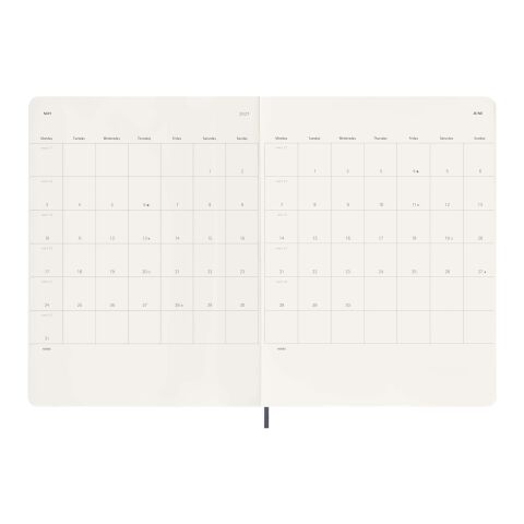 Moleskine 12M Weekly XL Soft Cover Planner Standard | Sapphire blue | not available | No Branding | not available | not available