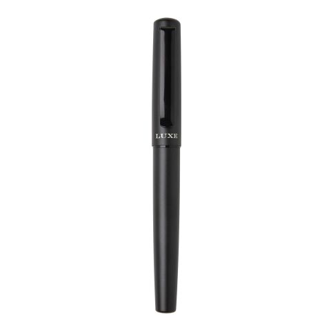Lucetta recycled aluminium fountain pen Solid black | not available