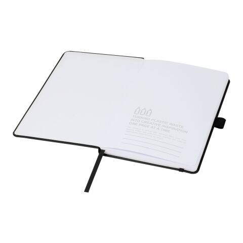 Thalaasa ocean-bound plastic hardcover notebook Standard | Solid black | not available | No Branding | not available | not available | not available