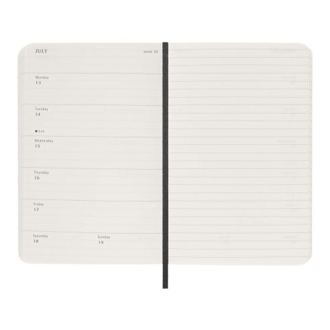 Moleskine soft cover 12 month weekly PK planner Standard | Black | No Branding | not available | not available