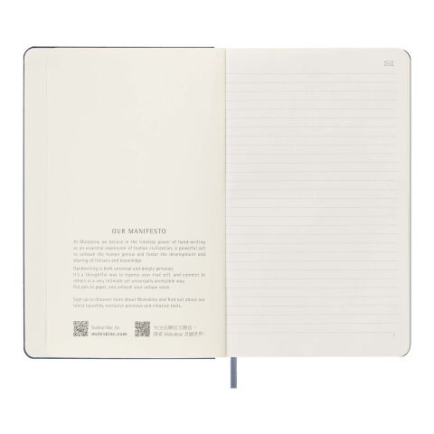 Moleskine Smart notebook L - ruled Standard | Blue | not available | No Branding | not available | not available