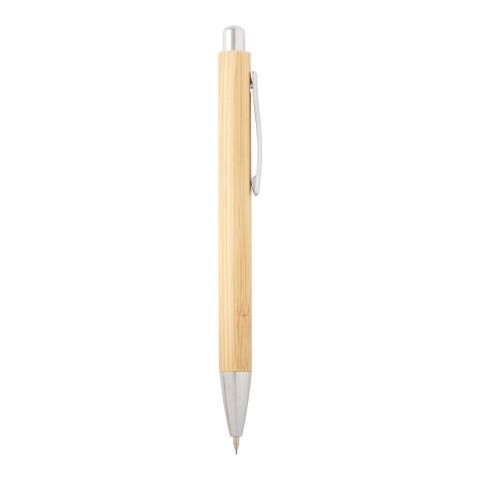 Oblys bamboo ballpoint pen and mechanical pencil set (black ink) Standard | Natural | Not applicable | No Branding | not available | not available