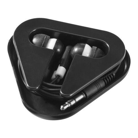 Rebel earbuds Standard | Solid black-White | No Branding | not available | not available | not available