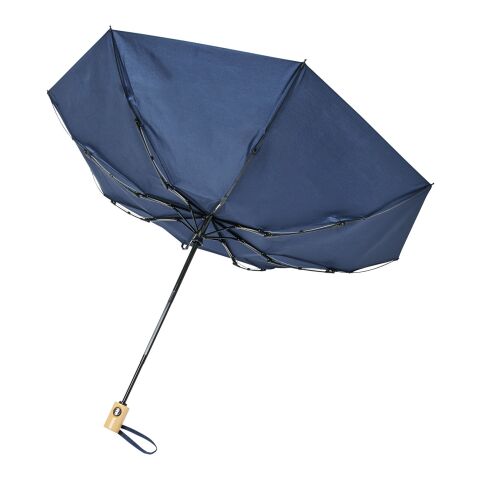 Bo 21&quot; fold. auto open/close recycled PET umbrella Standard | Deep blue | Not applicable | No Branding | not available | not available | not available