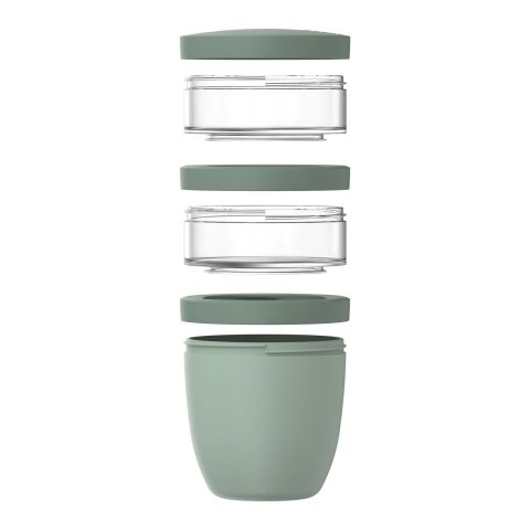 Mepal Ellipse 3-piece 500 ml + 2 x 200 ml insulated lunch pot Standard | Sage | No Branding | not available | not available