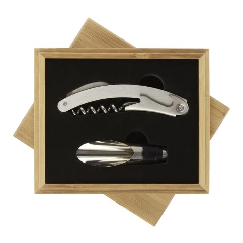 Merlou 2-piece wine set Standard | Natural-Silver | No Branding | not available | not available | not available