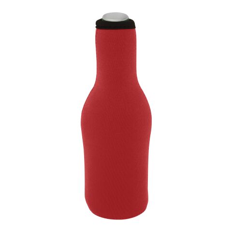 Fris recycled neoprene bottle sleeve holder Standard | Red | No Branding | not available | not available | not available