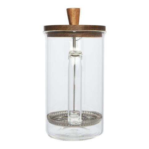 Ivorie 600 ml coffee press Standard | Transparent-Wood | No Branding | not available | not available