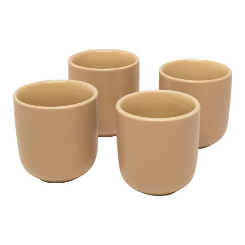Male 4-piece 90 ml espresso cup Standard | Oatmeal | not available | No Branding | not available | not available