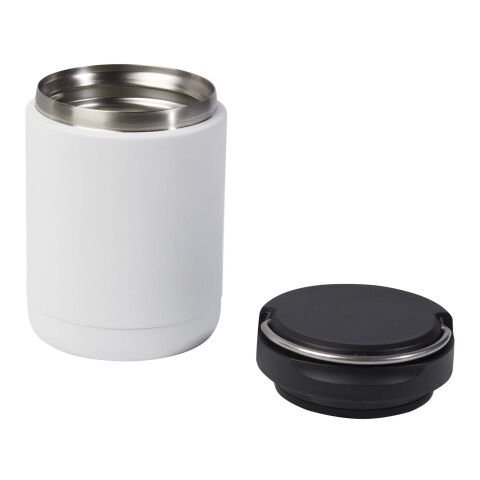 Doveron 500 ml recycled stainless steel insulated lunch pot Standard | White | No Branding | not available | not available