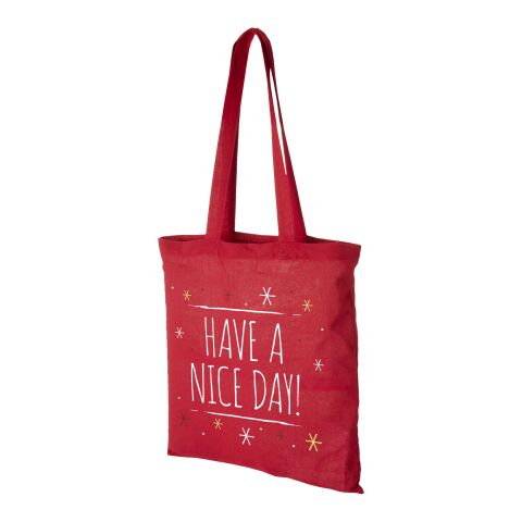 Madras cotton tote bag 7L Standard | Red | not available | No Branding | not available | not available | not available