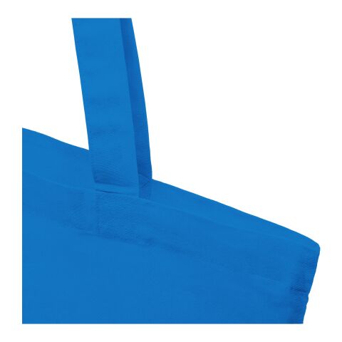 Madras cotton tote bag 7L Standard | Process blue | not available | No Branding | not available | not available | not available