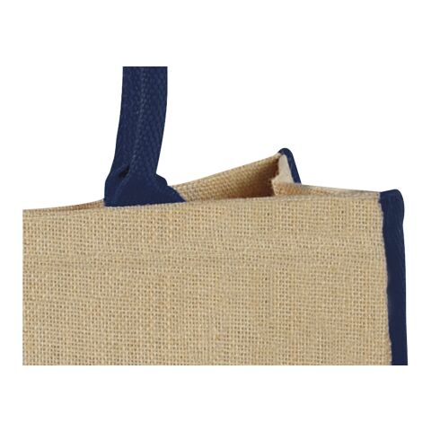 Harry coloured edge jute tote bag Standard | Natural-Navy | Not applicable | No Branding | not available | not available