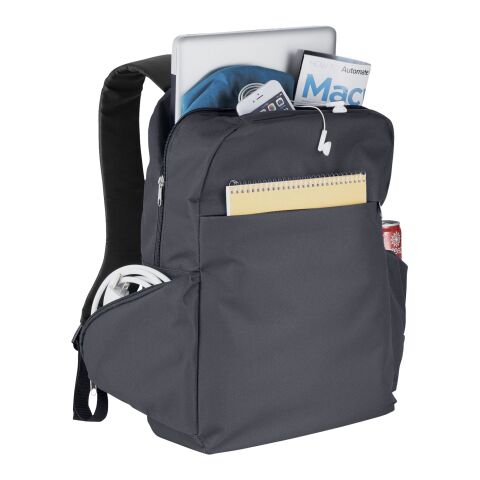 Slim 15&quot; laptop backpack Standard | Charcoal | No Branding | not available | not available | not available