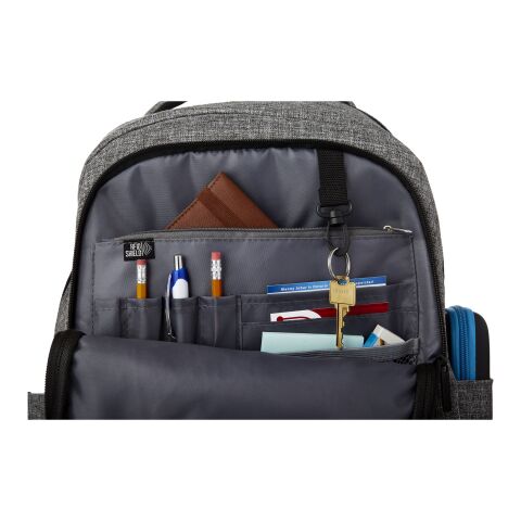 Vault RFID 15&quot; laptop backpack Standard | Heather grey-Solid black | No Branding | not available | not available | not available