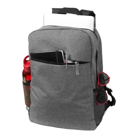 Hoss 15&quot; laptop backpack Standard | Heather medium grey | No Branding | not available | not available | not available