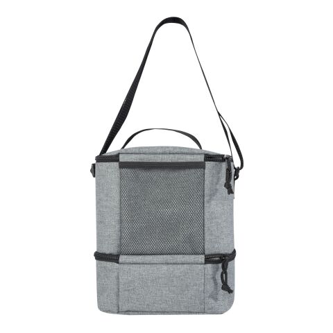 Tundra 9-can RPET lunch cooler bag Standard | Heather grey | Not applicable | No Branding | not available | not available | not available
