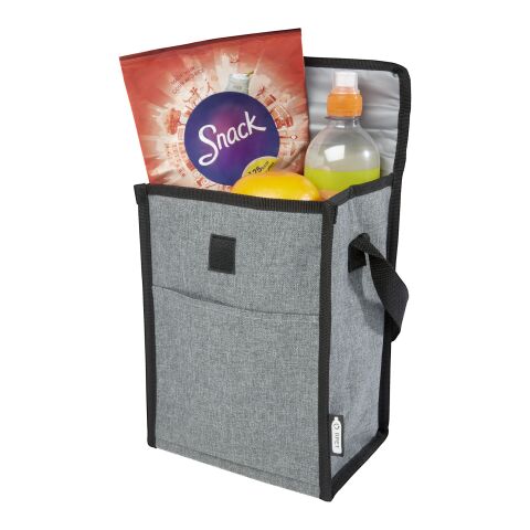 Reclaim 4-can RPET cooler bag Standard | Heather grey | No Branding | not available | not available | not available